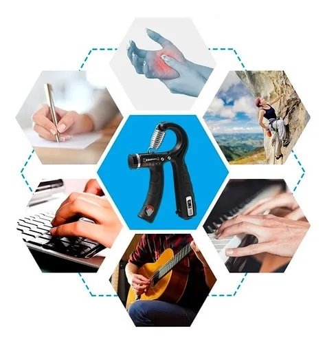 TENSOR Handgrip 60 Kg Contador ejercitador - Imagen 4