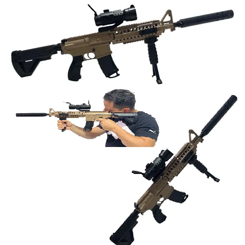 JUGUETE GIGANTE HIDROGEL electric mini shot HK416A - Imagen 4