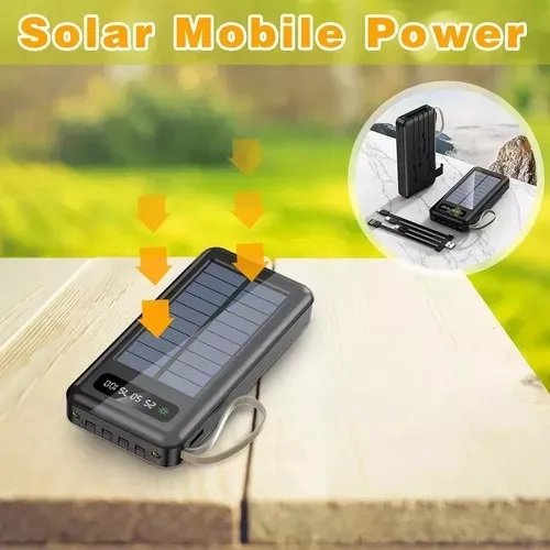 POWERBANK SOLAR 30000mAh Lampara - Imagen 6