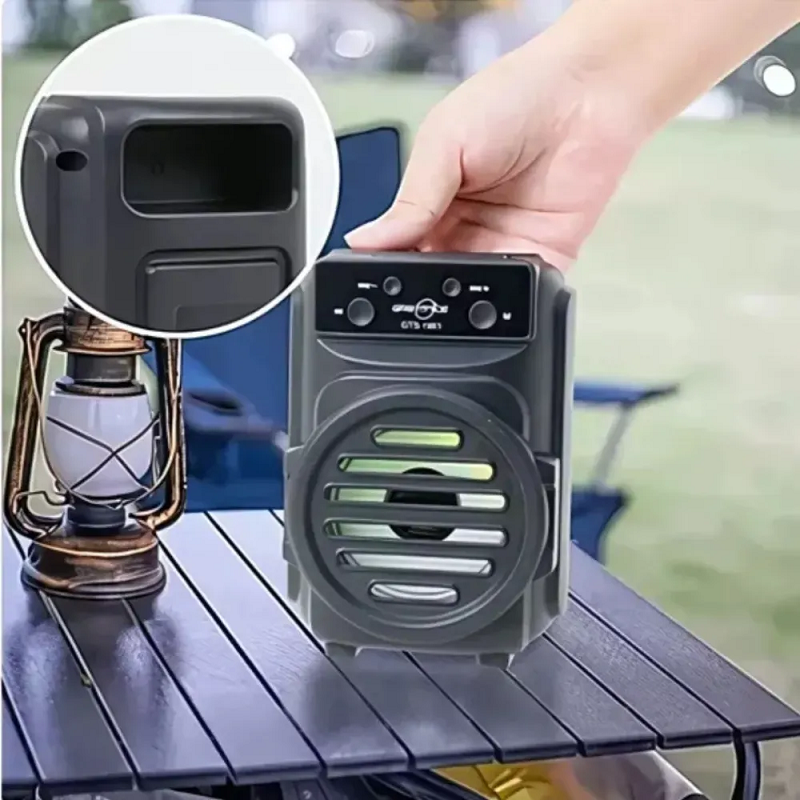 PARLANTE Portátil Inalámbrico Bluetooth Fm Tf Recargable Rg 2x45mil - Imagen 10