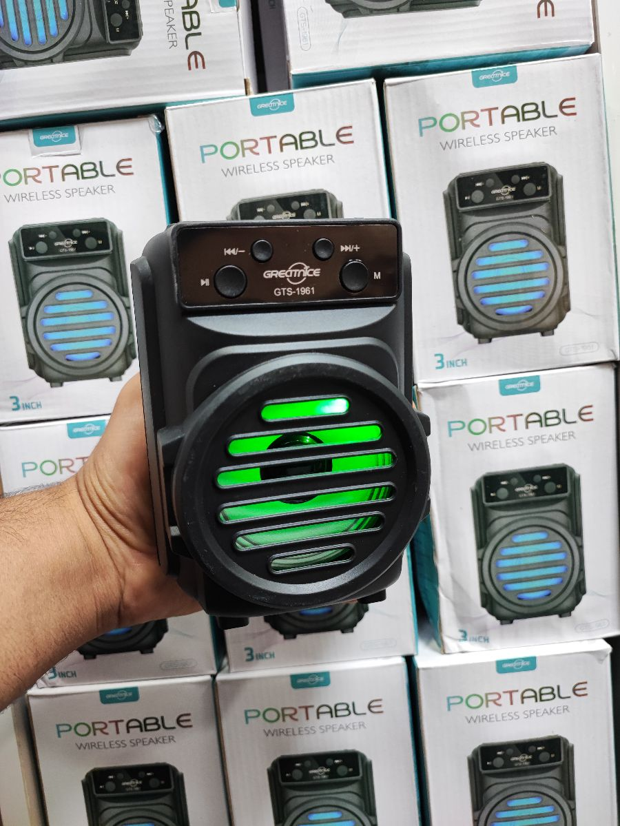PARLANTE Portátil Inalámbrico Bluetooth Fm Tf Recargable Rg 2x45mil - Imagen 2