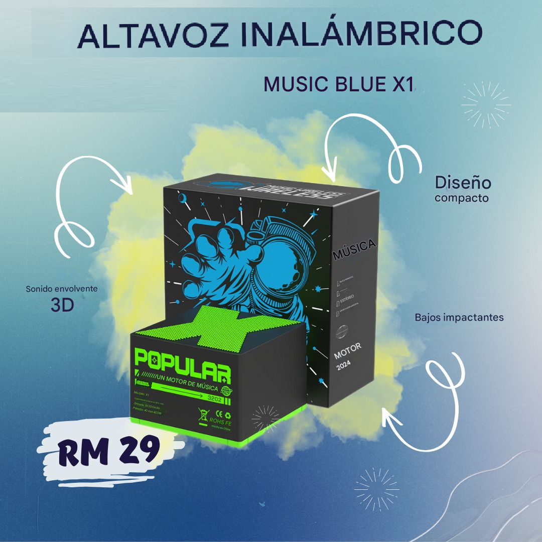 PARLANTE Portátil Inalámbrico mini Bluetooth Mini altavoces