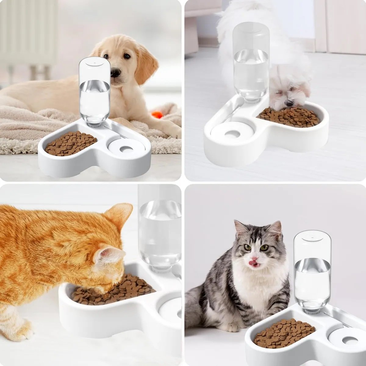 BEBEDERO y comedor para mascotas Pet Love Bowl