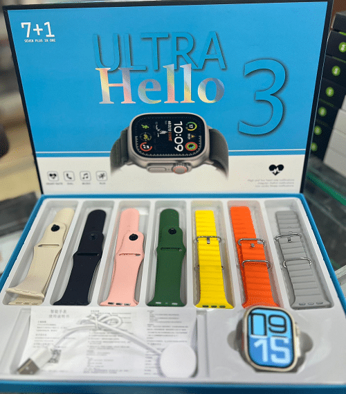 RELOJ SMARWATCH HELLO ULTRA3 7+1