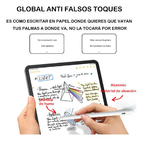 LAPIZ Pluma Stylus Universal ios Tablet Android windows Lapiz capacitivo activo - Imagen 3