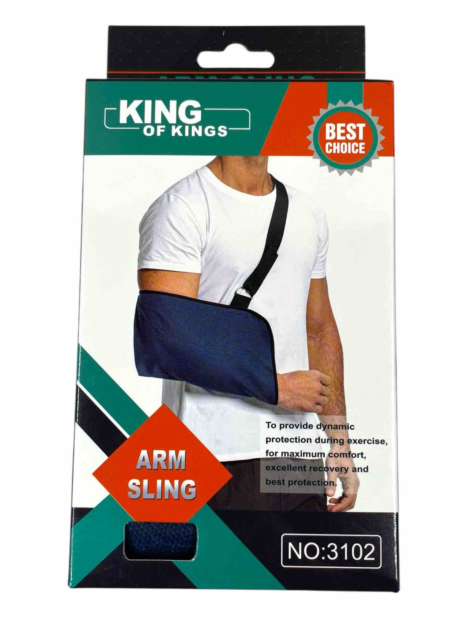 FAJA CODERA Faja Para Brazo Lesiones Cabestrillo Inmovilizador Soporte king of king 3102