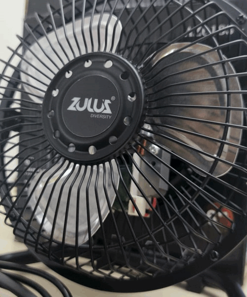 VENTILADOR METAL 6"  ZULUS AZ6183