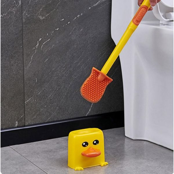 CEPILLO PATO DOSIFICADOR Silicona Flexible Baño de niño 2x20000 - Imagen 2