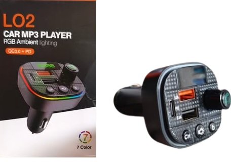 ADAPTADOR BLUETOOH PARA EL CARRO ENCENDEDOR  LO02