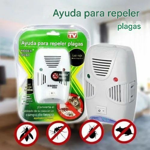 REPELENTE DOBLE ULTRASONICO Y ELECTRONICO PEST 2X$50mil
