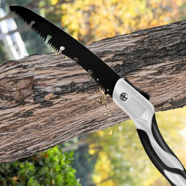 HERRAMIENTA SIERRA podas jardin serrucho plegable acero promo 2x20mil