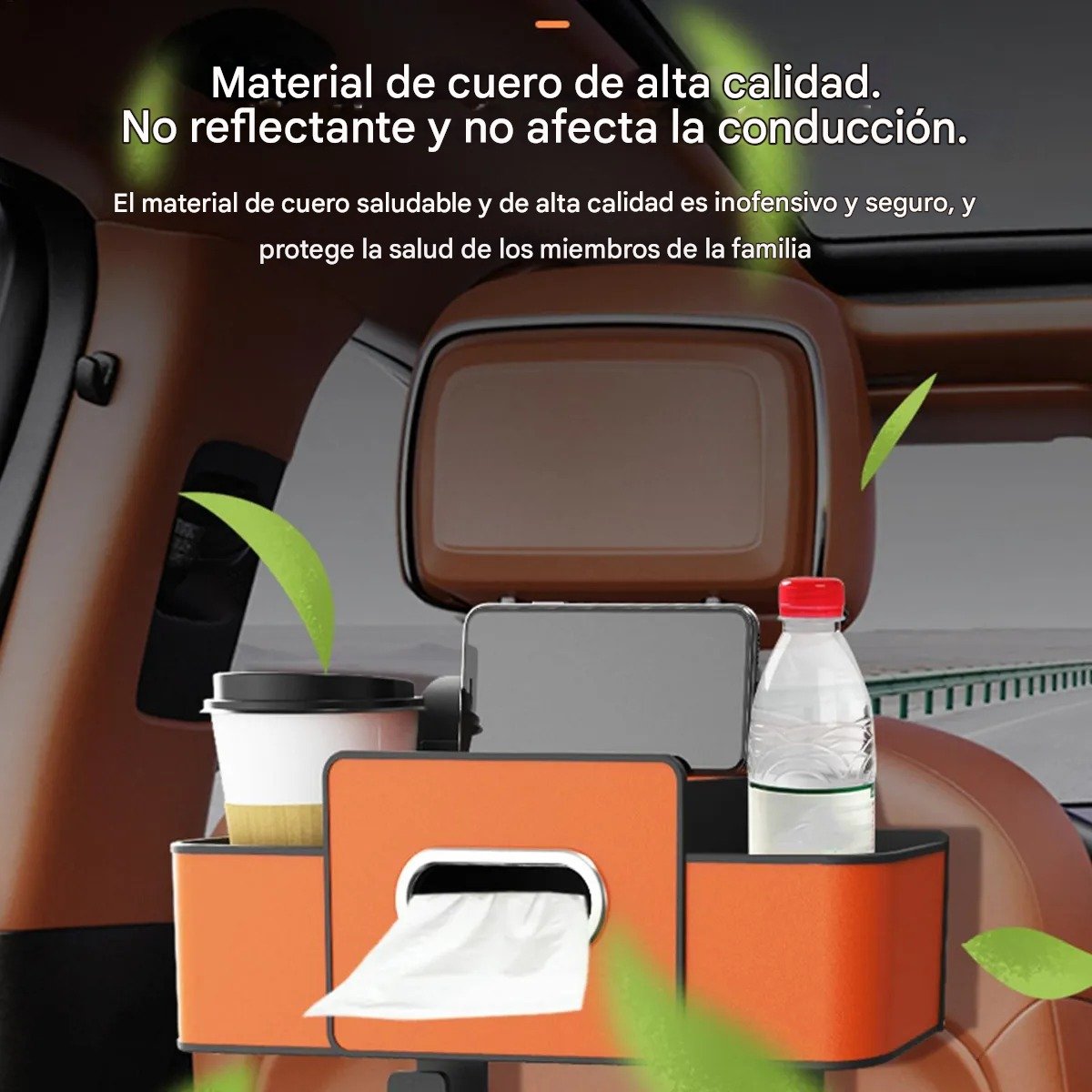 ORGANIZADOR para carro respaldo asiento tapizado - Imagen 3
