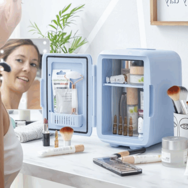 NEVERA CARRO FRIO CALOR MINI 12V portable MAQUILLAJE NV-4L 