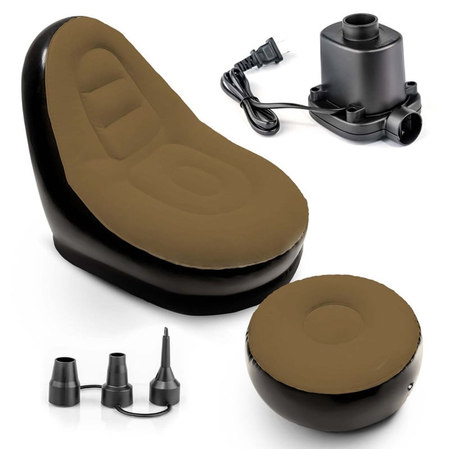 SOFA INFLABLE SENCILLO con reposapies + soplador mu-in01 - Imagen 7