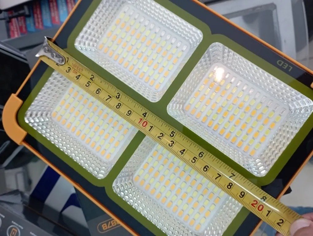 REFLECTOR Panel Solar Powerbank camping Naranja 38led 15h - Imagen 3