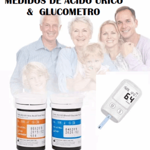 GLUCOMETRO Y MEDIDOR ACIDO URICO mini electron bold glucosa meter uic acid