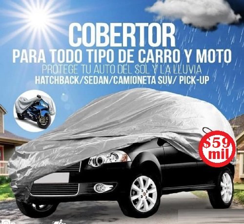 PROTECTOR car pijama carro coberetor DELGADO 440a480cms