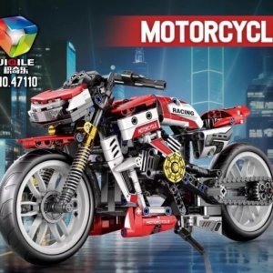 MOTOCICLETA Naked GIGANTE Set De Construcción 467 Piezas