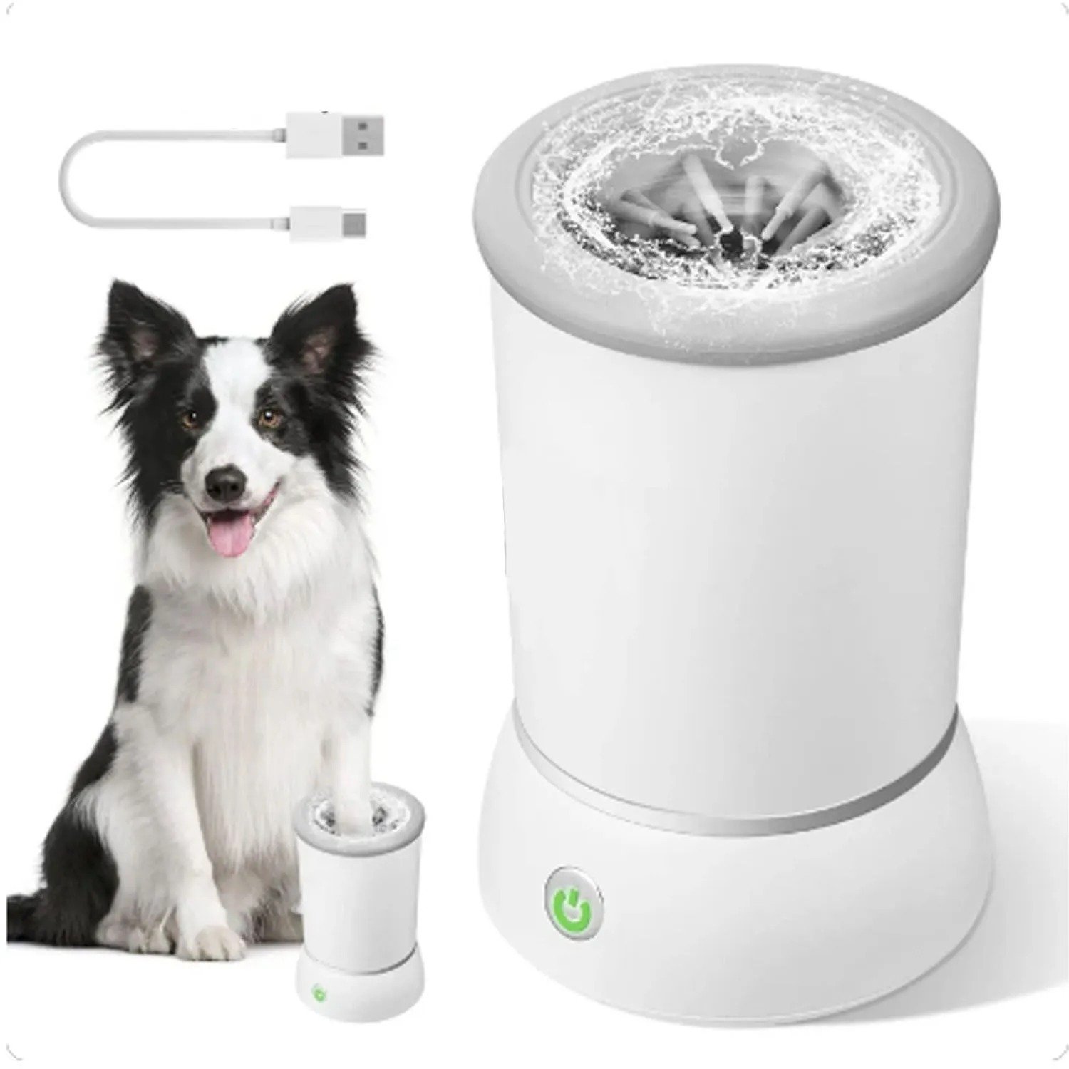 LIMPADOR PATAS tipo lavadora para mascotas  USB