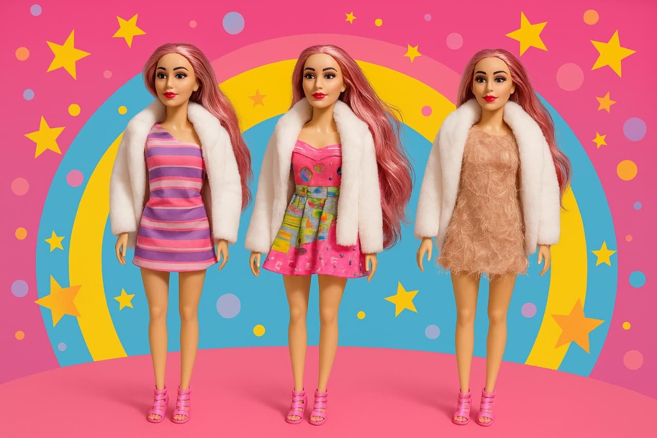 JUGUETE muñeca Abrigo, Sombrero Y Calcetines - Imagen 4