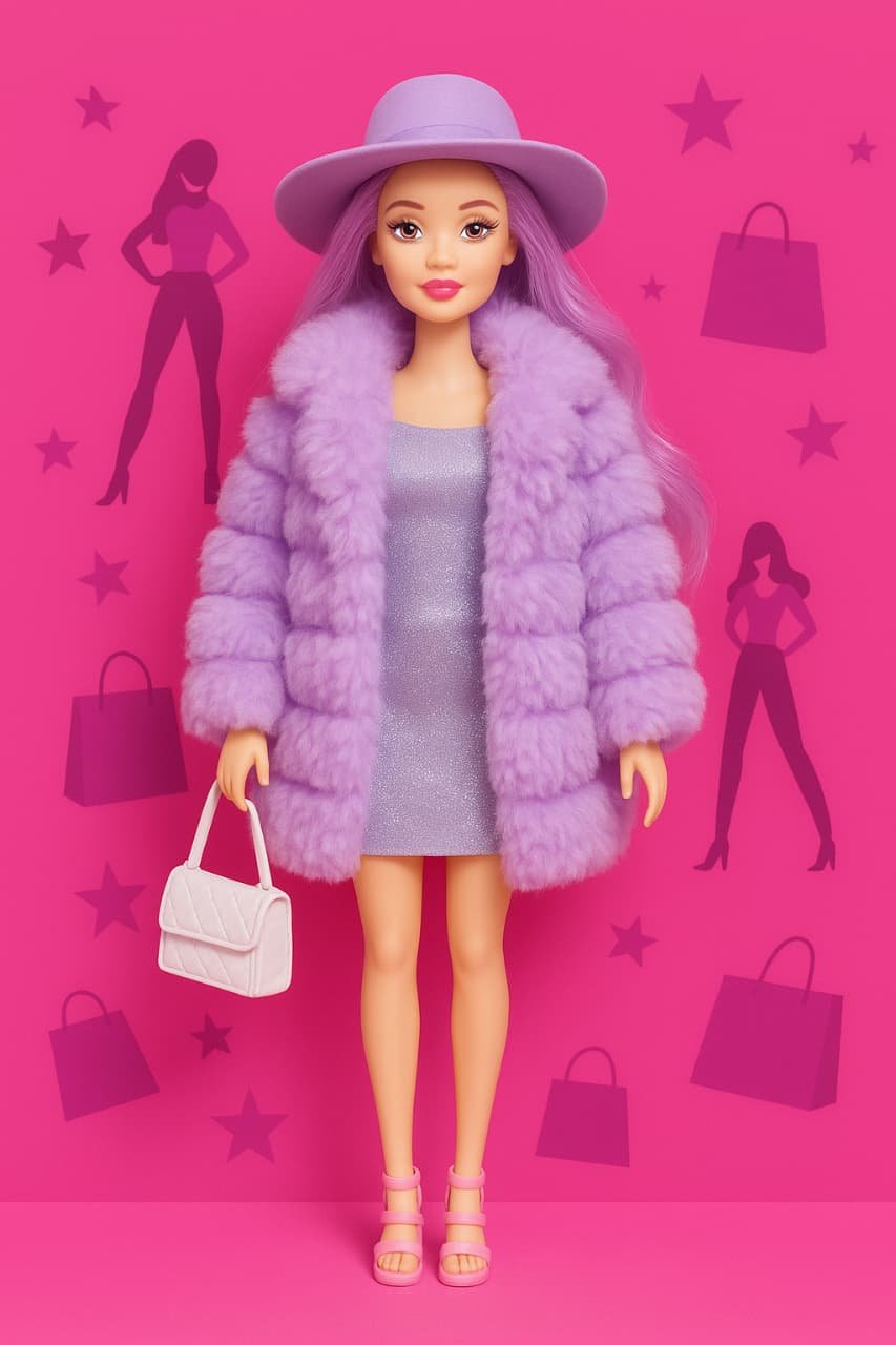 JUGUETE muñeca Abrigo, Sombrero Y Calcetines - Imagen 5