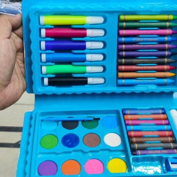 JUGUETE Kit Escolar X42 Marcadores Acuarelas Y Crayolas