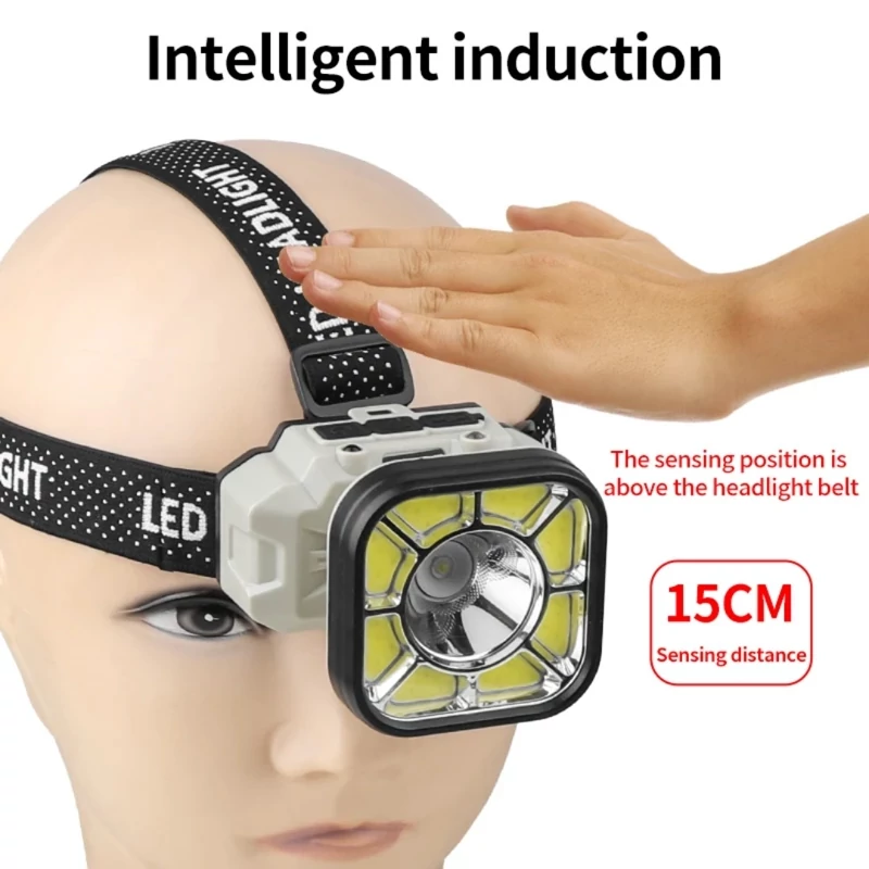 LINTERNA Minera cabeza HX826xS reflector recargable - Imagen 9