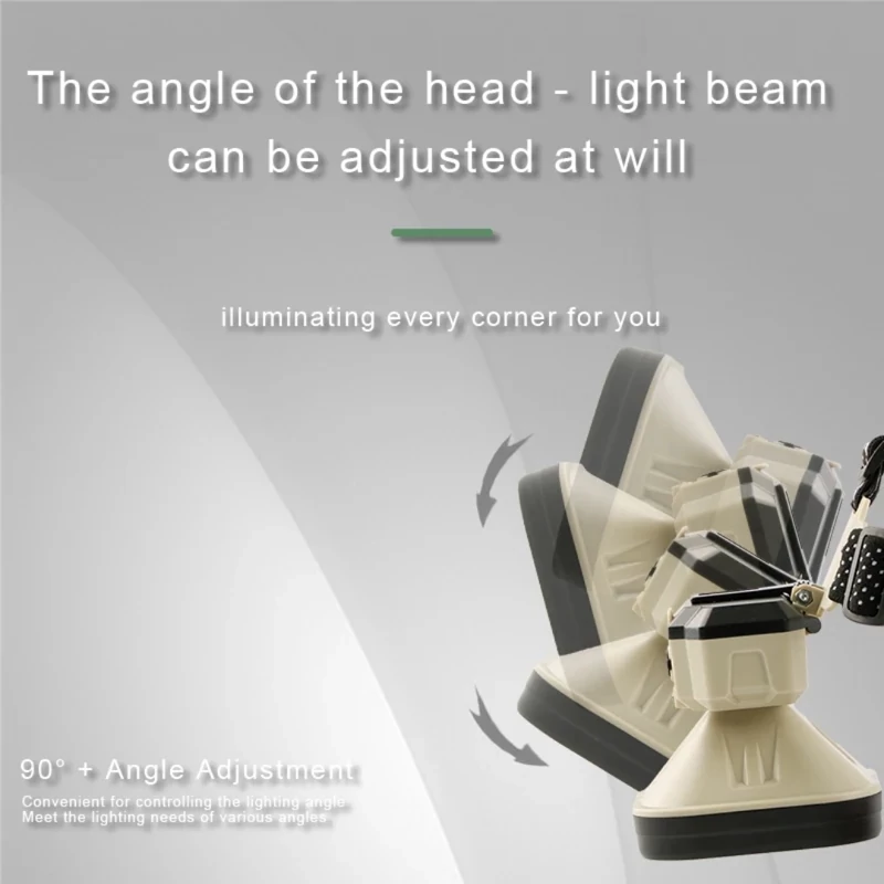 LINTERNA Minera cabeza HX826xS reflector recargable - Imagen 2