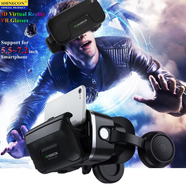 GAFAS DE REALIDAD VIRTUAL 3D VR shinecon