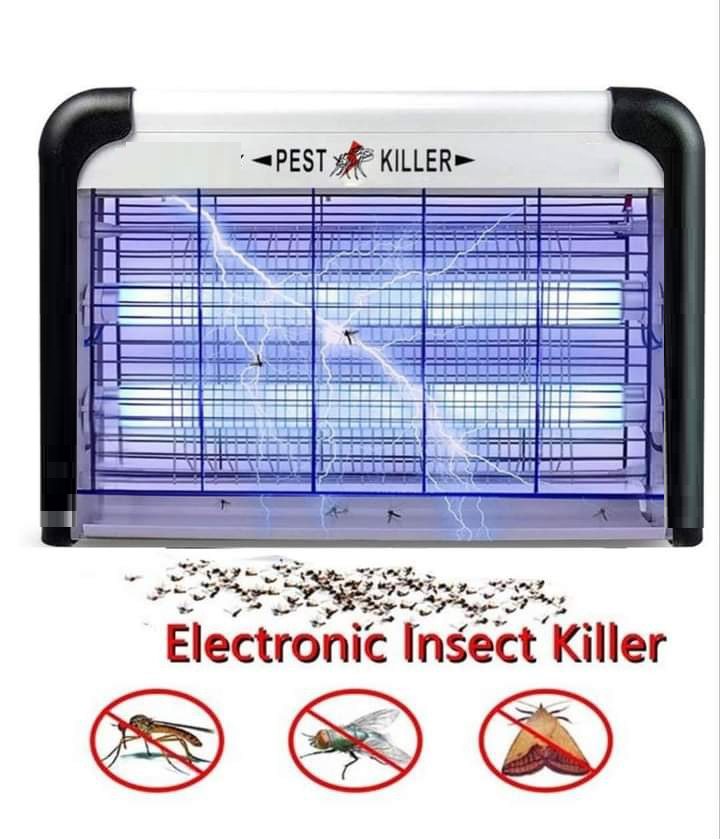 LAMPARA LED ELECTRICAL MOSQUITO ANTI-ZANCUDOS KILLER pestkiller 40cms - Imagen 4