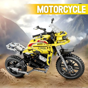 JUGUETE MOTO  Motorcycle Bloque Armable 454 Pcs 23x35cm No.47109