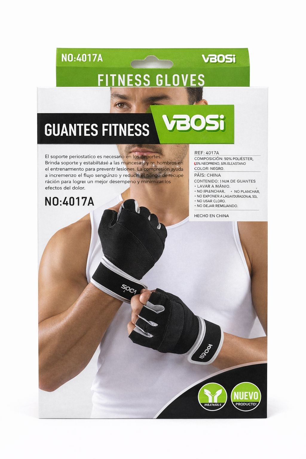 GUANTES deportivos antideslizantes vbosi 4017a