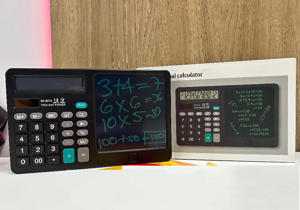 CALCULATOR solar ds-837x Calculadora, tableta LCD - Imagen 3