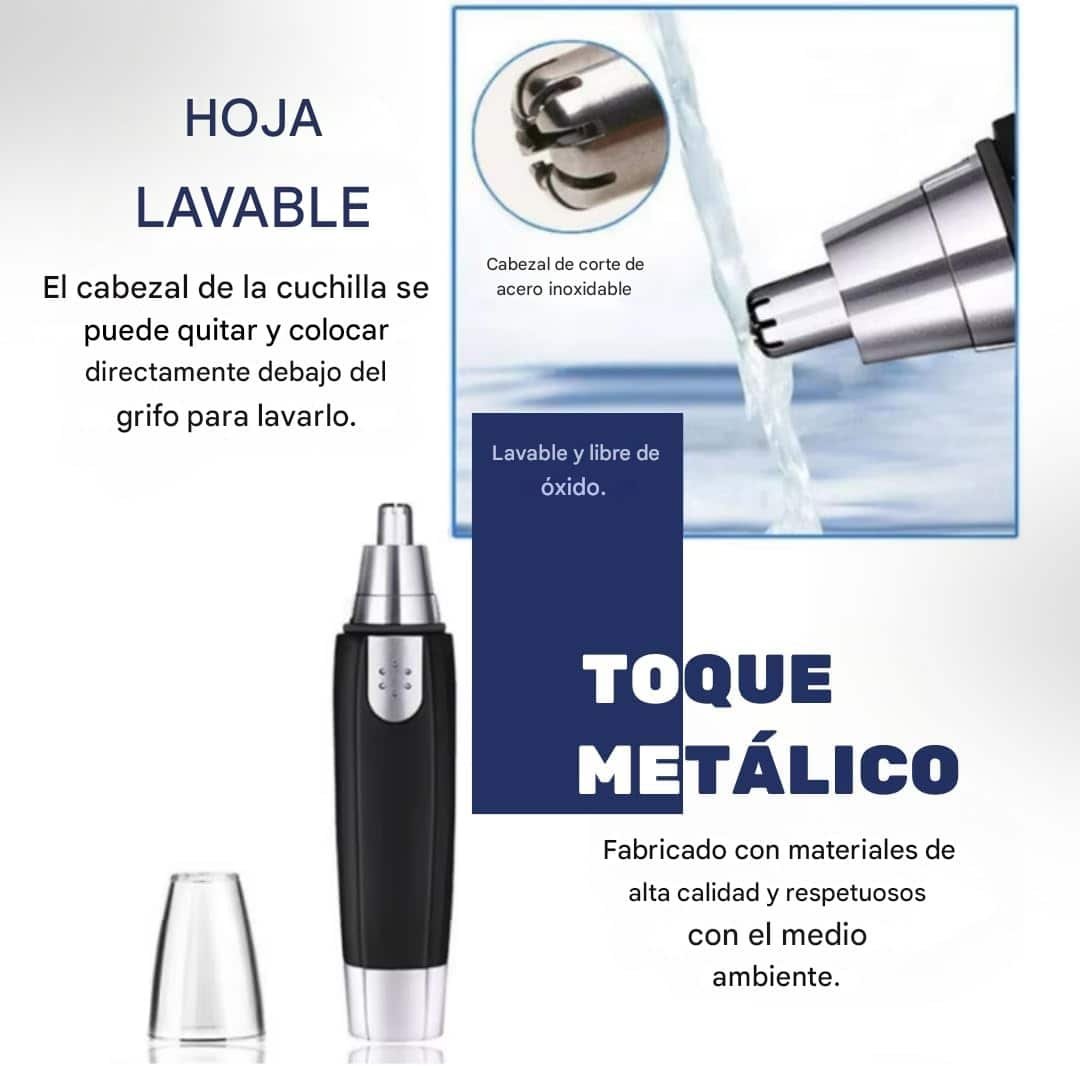 MAQUINA depiladora nasal- nose hair trimmer hd-002 hengda - Imagen 3
