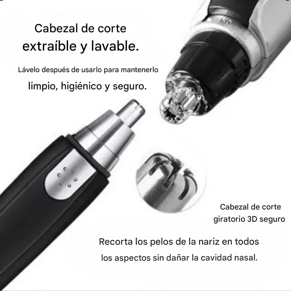MAQUINA depiladora nasal- nose hair trimmer hd-002 hengda - Imagen 4