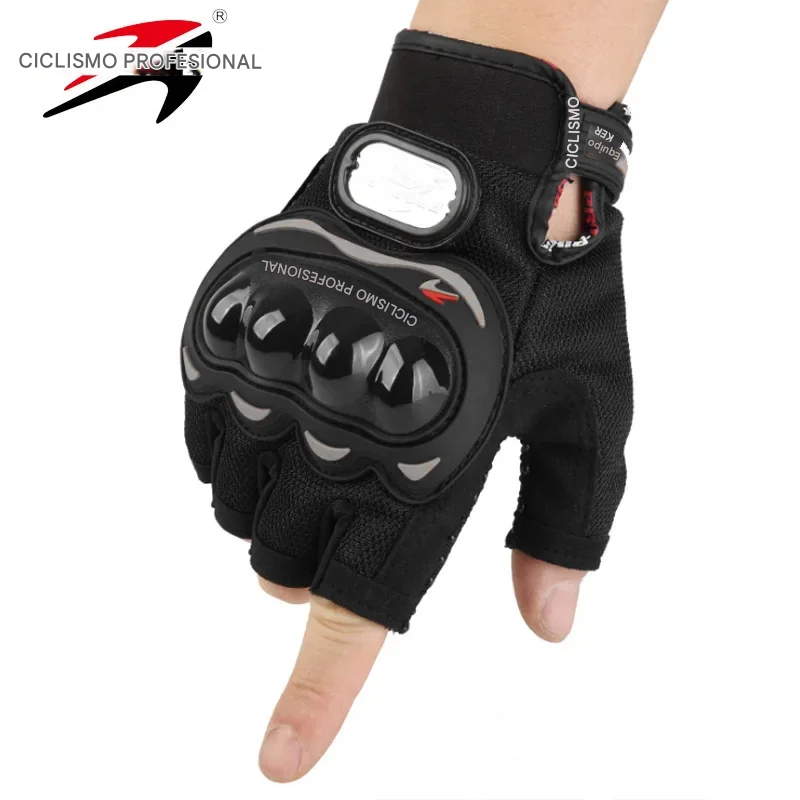 GUANTES para motocicleta pro biker mcs-04c sin dedos - Imagen 2