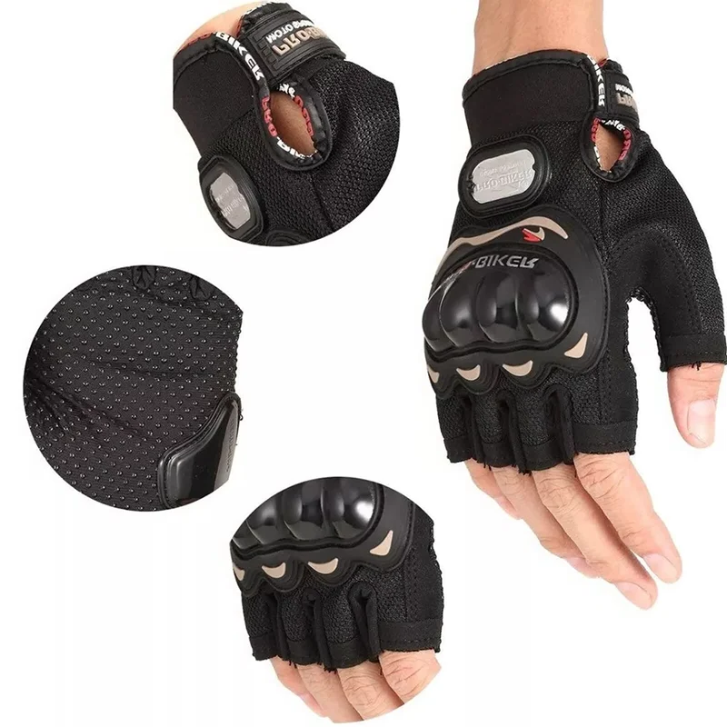 GUANTES para motocicleta pro biker mcs-04c sin dedos - Imagen 3