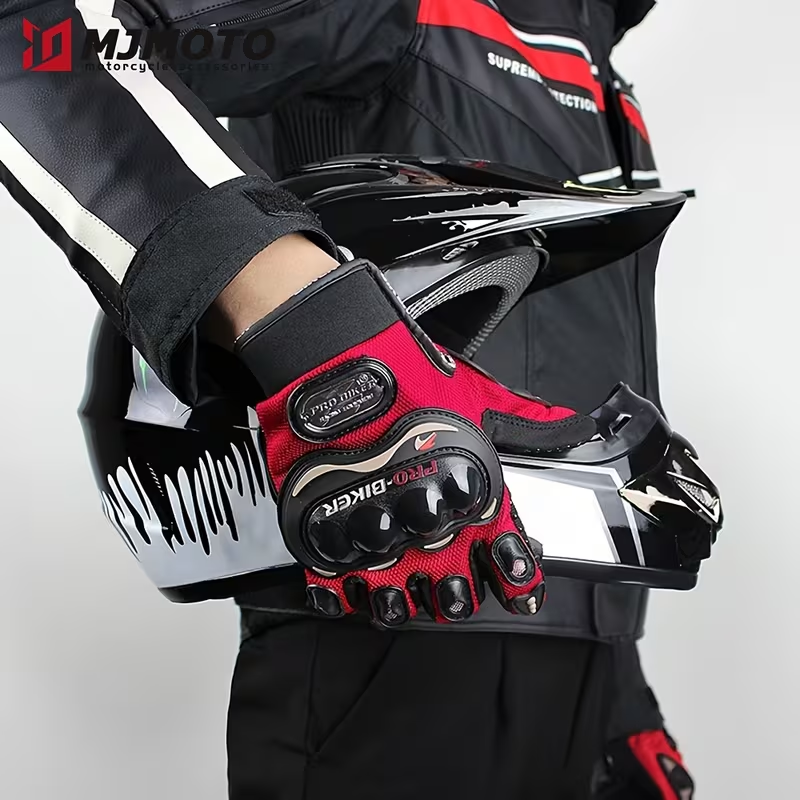 GUANTES para motocicleta pro biker mcs-04c sin dedos - Imagen 4