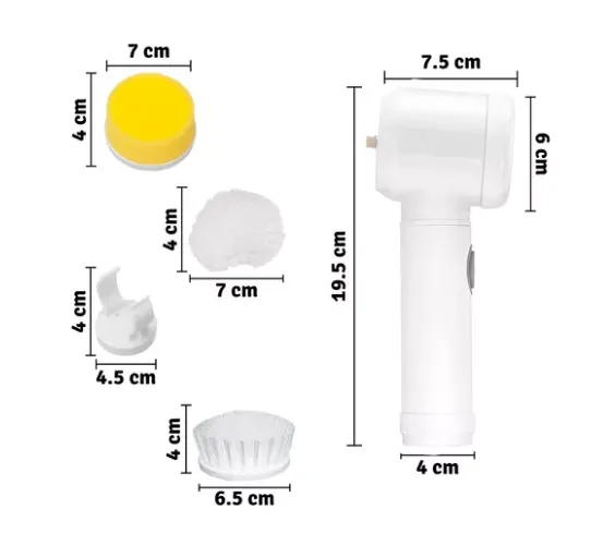 CEPILLO magic brush recargable 5en1 - Imagen 5