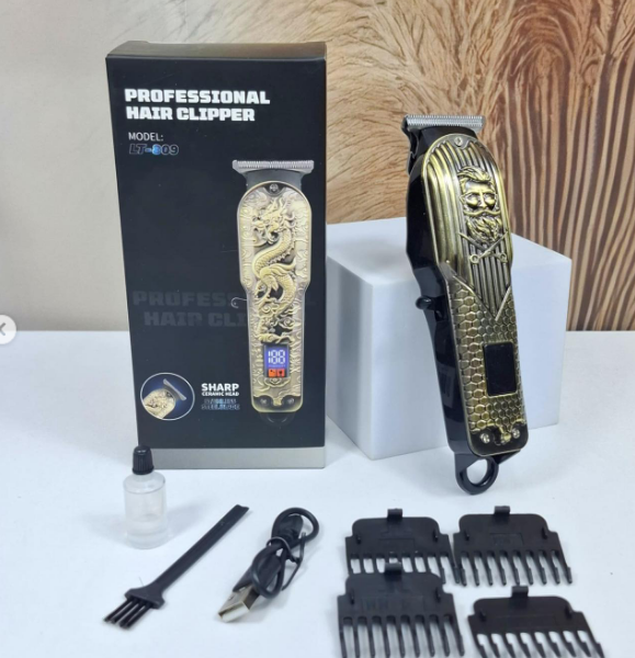 MAQUINA Patillera y razudadora inalámbrica lt-309 profesional hair clipper