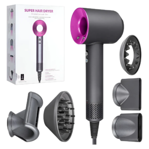 PISTOLA SECADOR Cuidado capilar aniónico sin hojas de alta velocidad