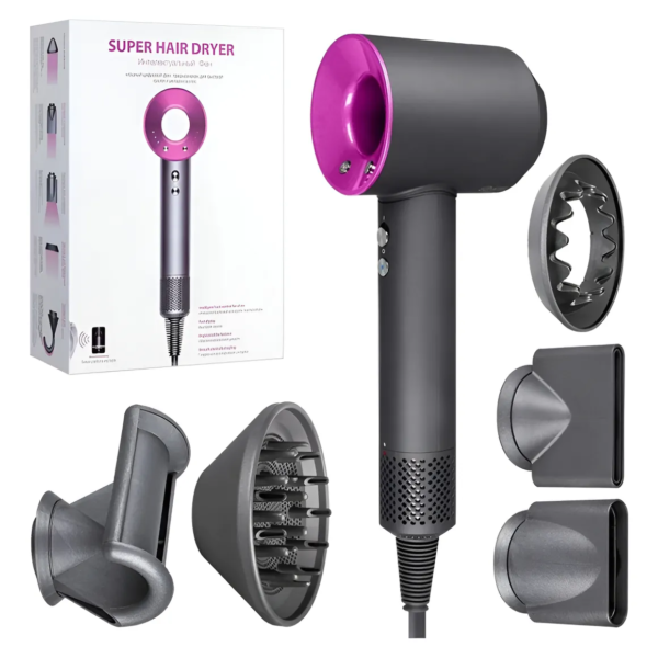 PISTOLA SECADOR Cuidado capilar aniónico sin hojas de alta velocidad