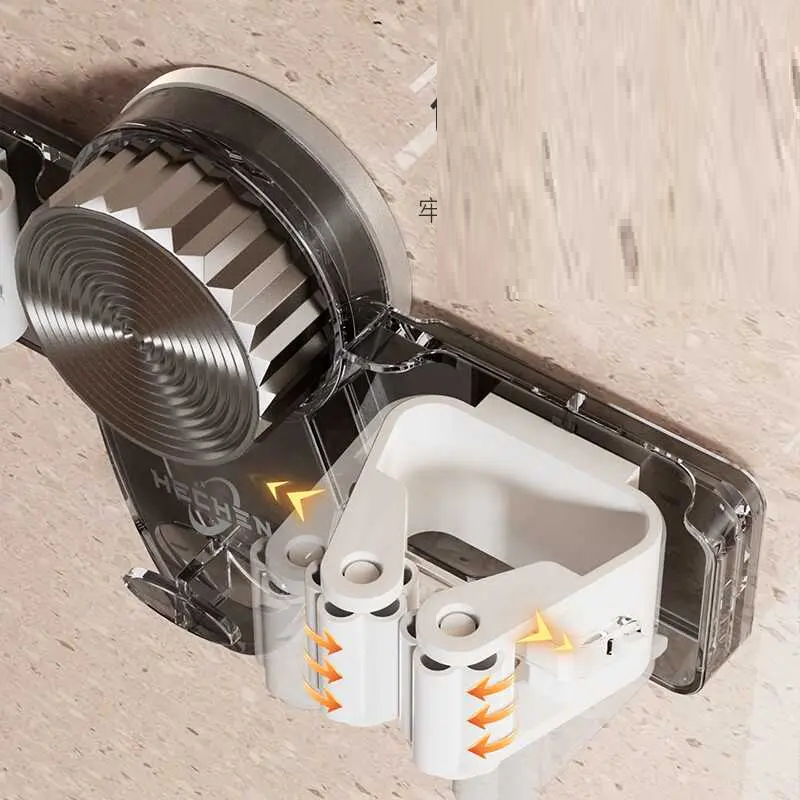 PORTA ESCOBAS MOP CLAMP SUCTION CUP - Imagen 5