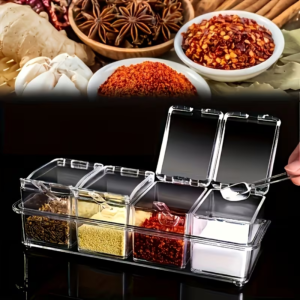 CONDIMENTERO 4 Piezas Colores 20cm