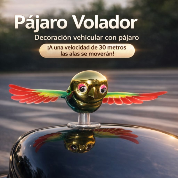 PAJARO VOLADOR para casco para bicicleta o moto