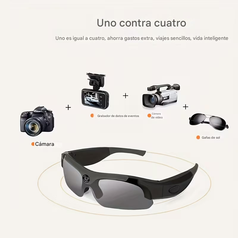 GAFAS CAMARA ACCION DEPORTAVA Andowl Q-SC5000 - Imagen 11