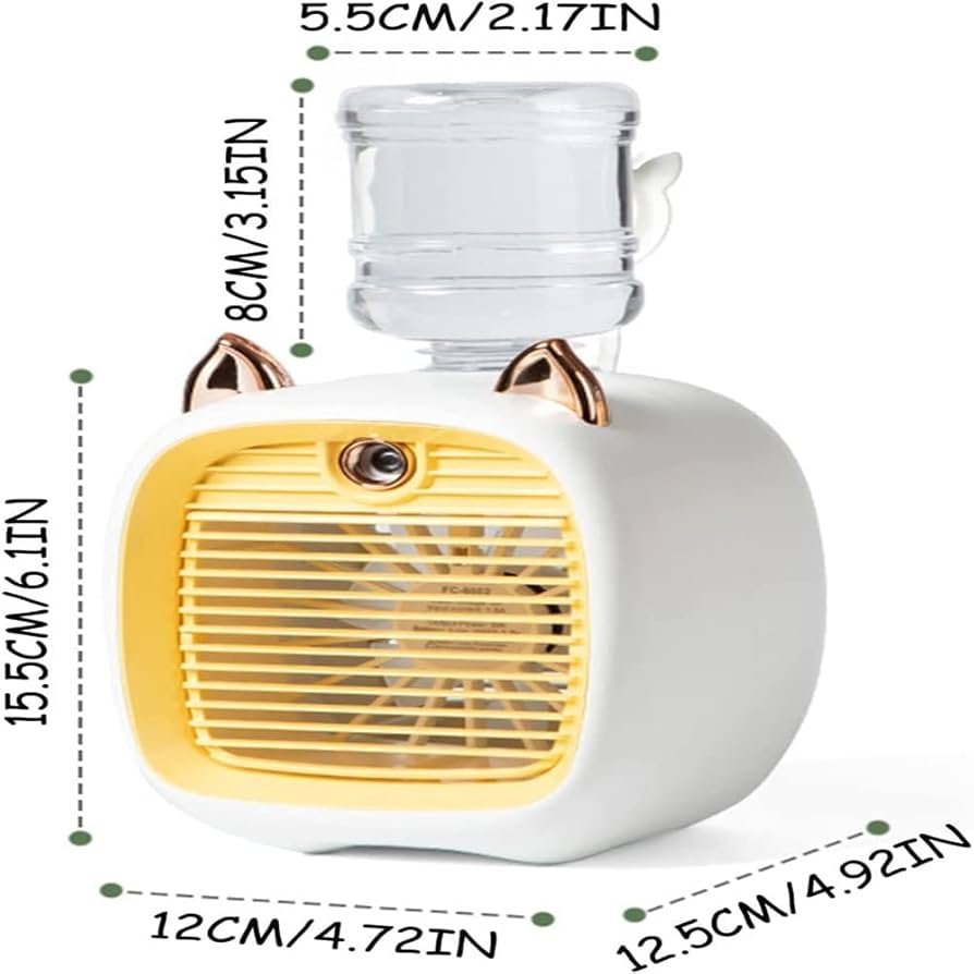 VENTILADOR HUMIFICADOR Little Fox Aire acondicionado - Imagen 5