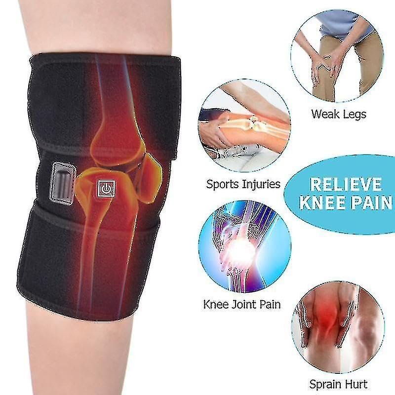 FAJA RODILLERA Almohadilla térmica 3 temperaturas, terapia térmica para el dolor articular, hinchazón, calambres y reumatismo. - Imagen 4