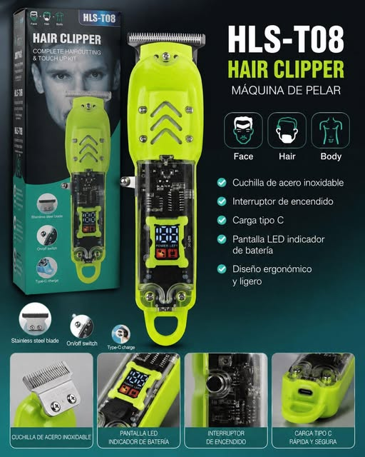 MAQUINA PATILLERA HAIR CLIPPER GYT-999