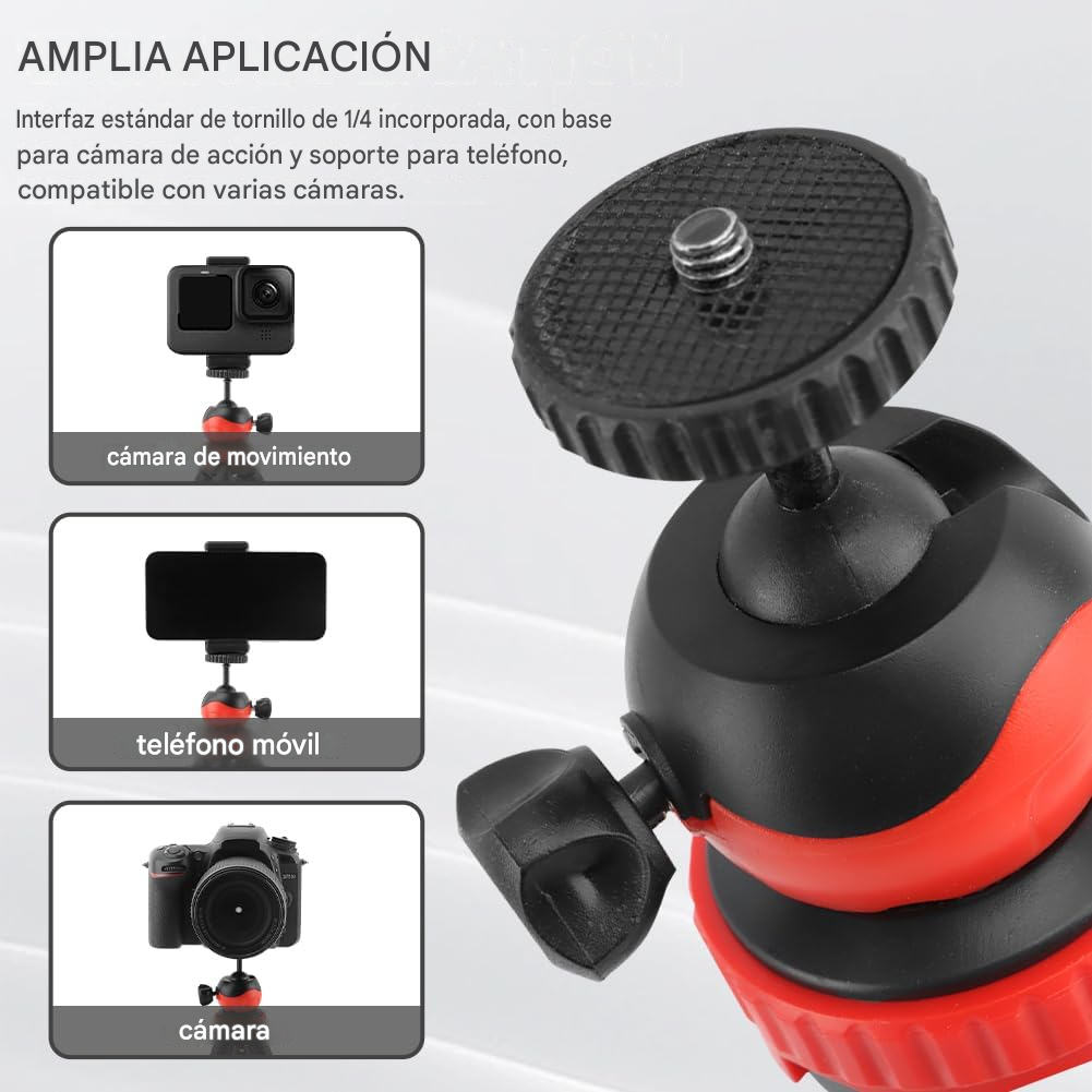 TRIPODE PARA CELULAR PULPO GRUESO FLEXIBLE - Imagen 4